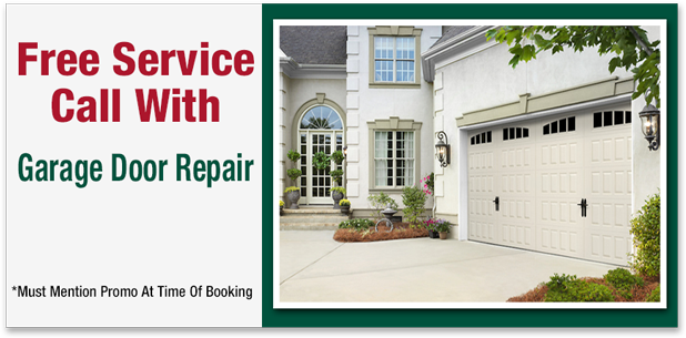Free Service Call with Garage Door Repair