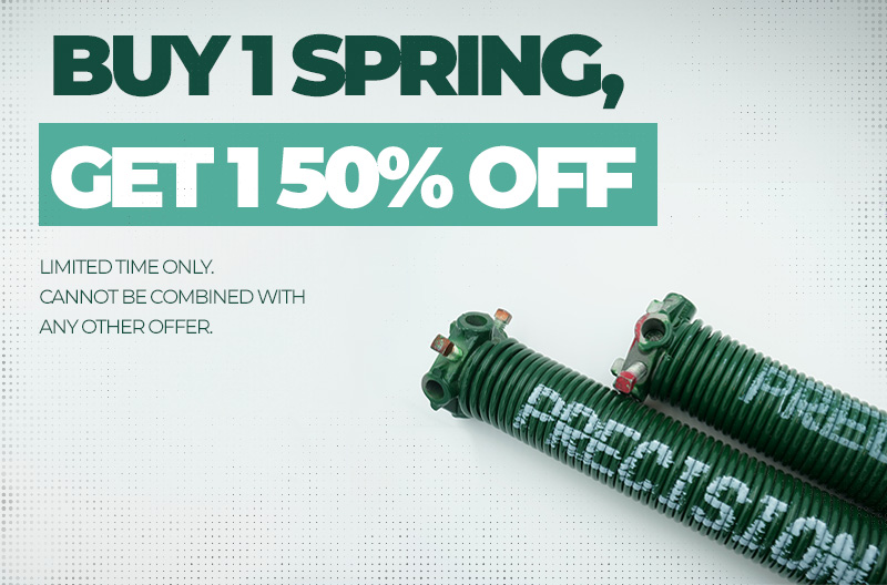 Buy 1 Spring, Get 1 50% Off